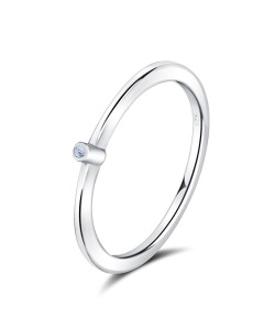 Cute Designed Silver Ring NSR-4124